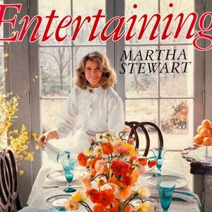 Entertaining by Martha Stewart - Original 1982 Hardcover